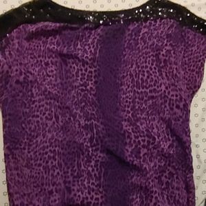 FREE A purple cheetah print WITH ANY PURCHASE
